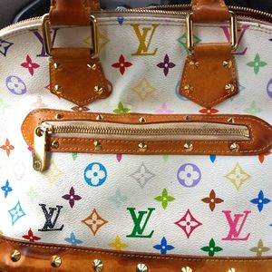 LOUIS VUITTON multi color alma